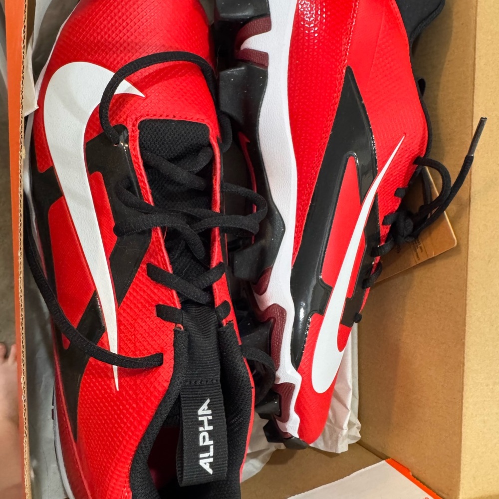 Men's Red Athletic Shoes